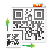 create qr code vector image eps svg